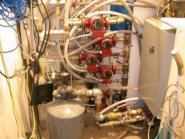 Repair work correcting a poorly executed prior installation.